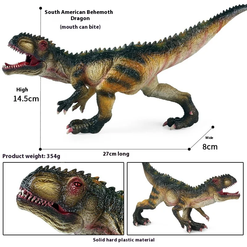 Jurassic Dinosaurus Model Collectie Tyrannosaurus Rex Beweegbare Simulatie Diermodel Kinderen Jongen Dinosaurus Model Comfort Speelgoed