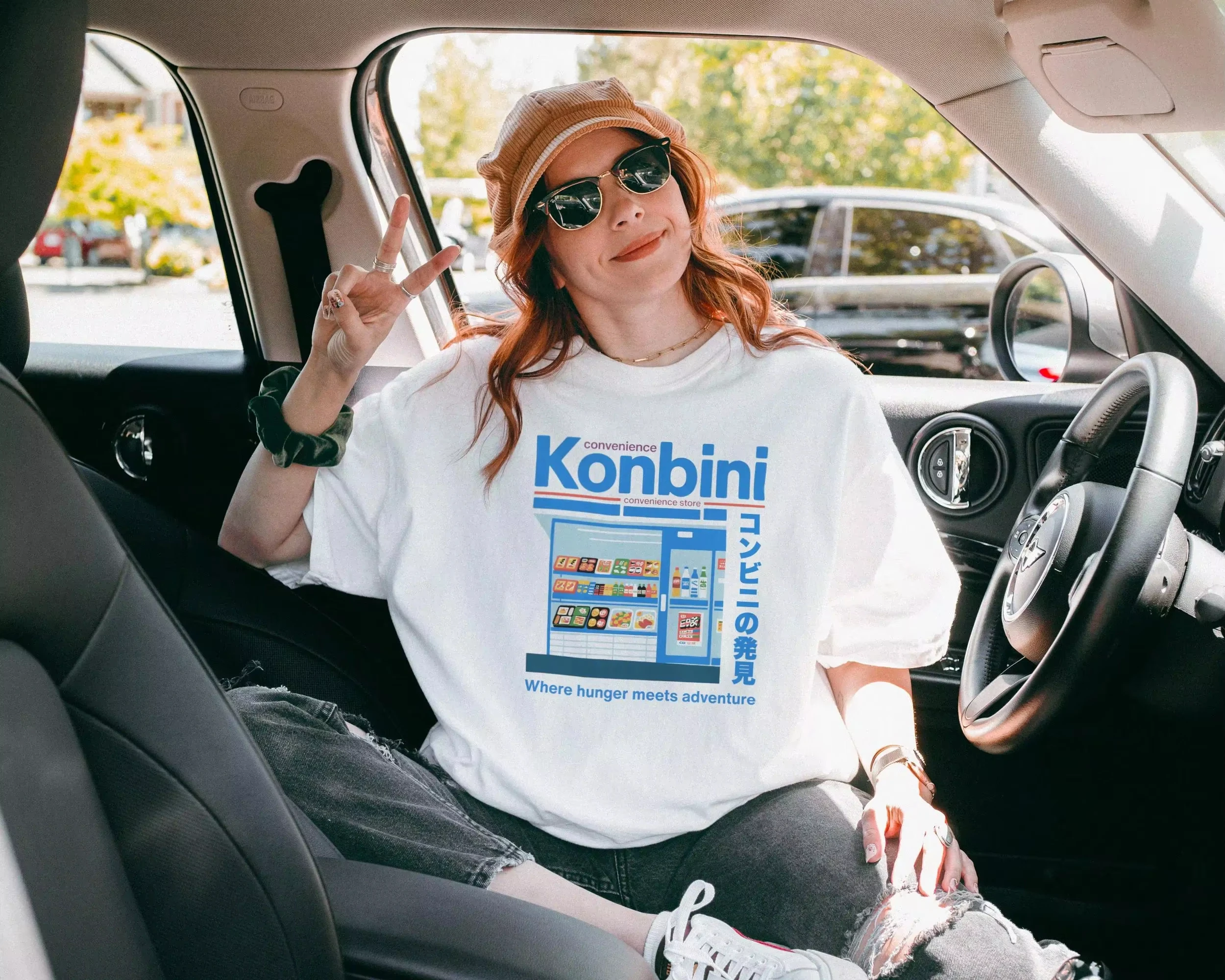 2026 Japan Convenience Store T-shirt 90s anime shirt, Japanese Streetwear Harajuku shirt Japan Retro shirt Japan fashion Vintage