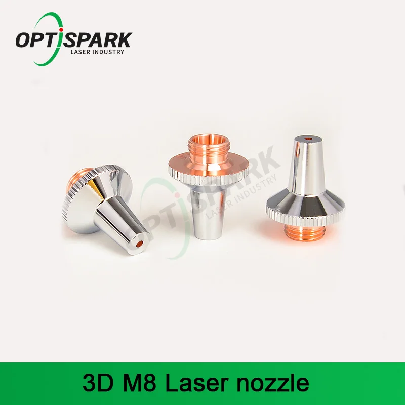 Raytools 3D Fiber Laser Head Cutting Nozzles Single/Double Layer Chrome for Welding Cutting Tube Raytools BM109 WSX Precitec