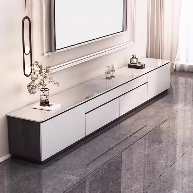 

Storage Heavy Tv Stand Alone Extended Vertical Designer White Tv Cabinet Modern Nordic Minimalist Mueble Para Tele Furniture