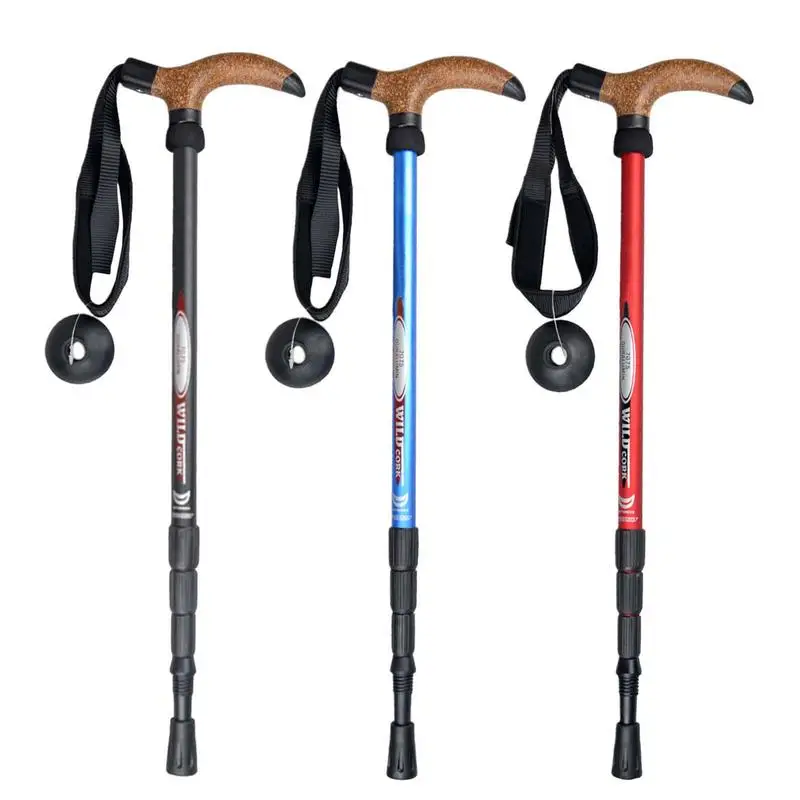 

Walking Sticks For Hiking Trekking Pole Cane Lightweight Backpacking Gear For Camping Nature Exploration Travel Fishing