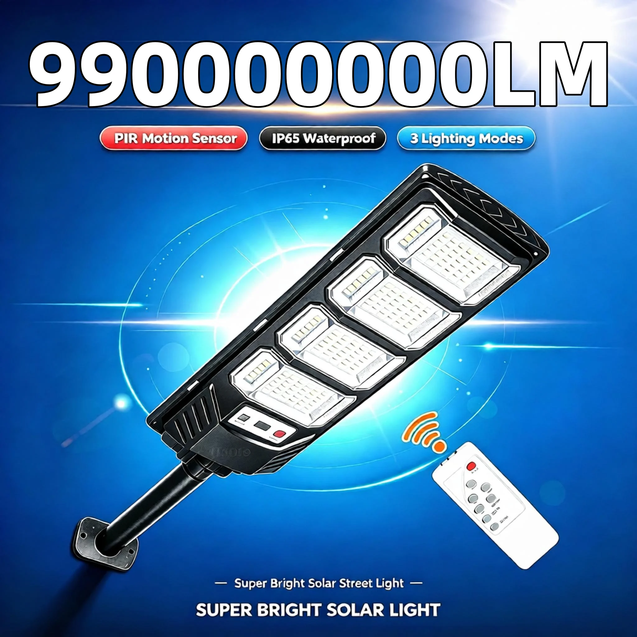 990000000LM Most Powerful LED Solar Lamp Super Bright Outdoor Solar Light IP65 Waterproof Motion Sensor Garden Street Wall Light