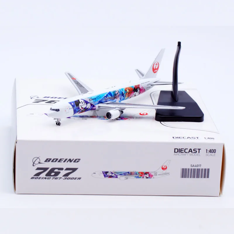 

SA4017 Alloy Collectible Plane Gift JC Wings 1:400 Japan Airlines JAL Boeing B767-300 Diecast Aircraft Model JA615J With Stand