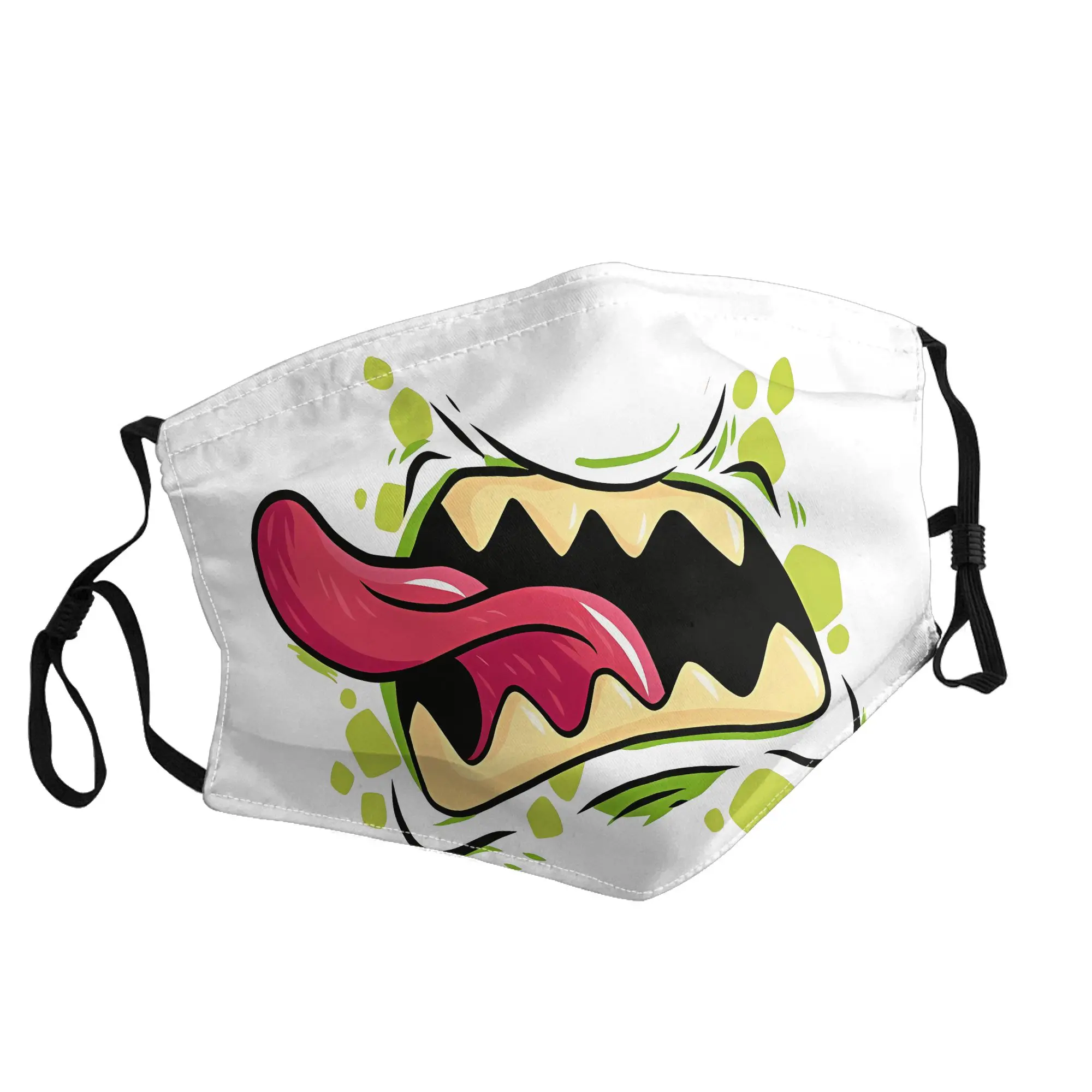 

Маска с изображением монстра из мультфильма, унисекс, для улицы, модная, с принтом