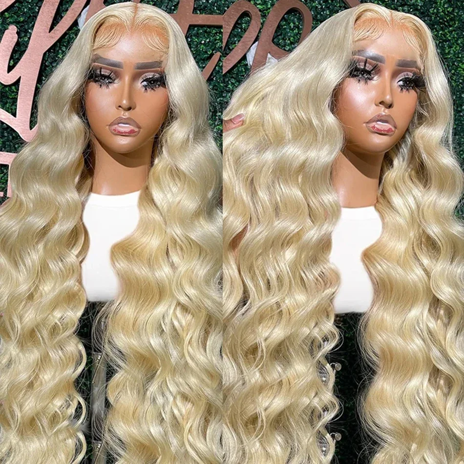 Brazilian 613 Body Wave 13x6 HD Lace Front Wig 30 32 Inch Transparent 13x4 Water Wave Frontal Human Hair Wigs 250% For Women