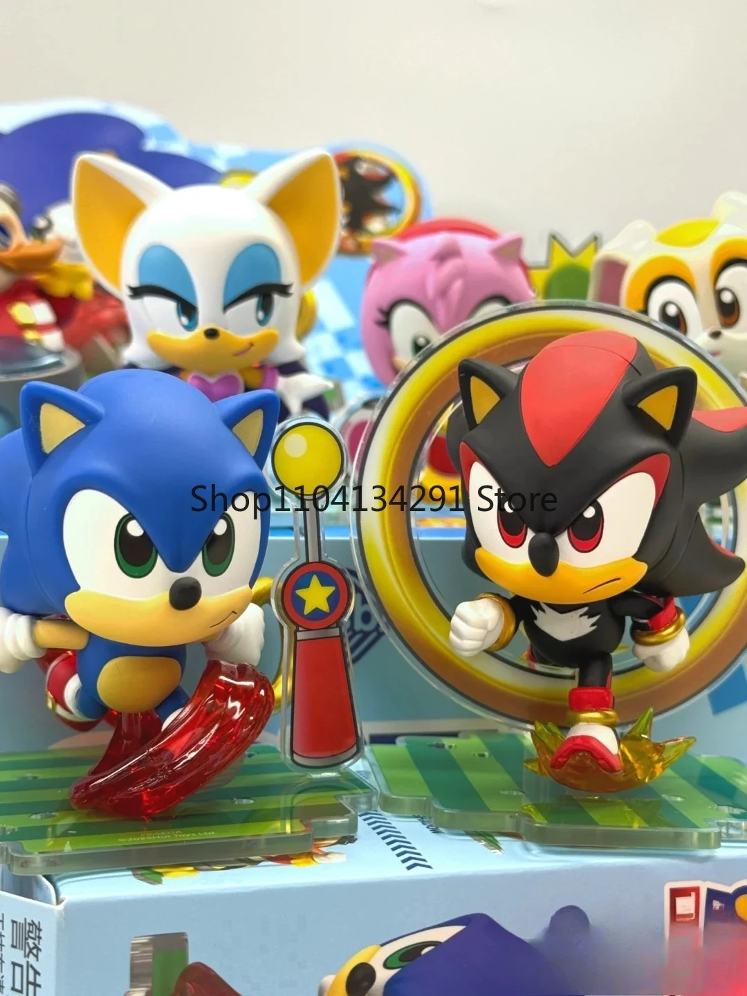 الأصلي Hottoys كوسبي سيجا عمل الشكل سونيك القوط أنيمي أرقام ألعاب أطفال حلية هدية عيد ميلاد لعبة #2