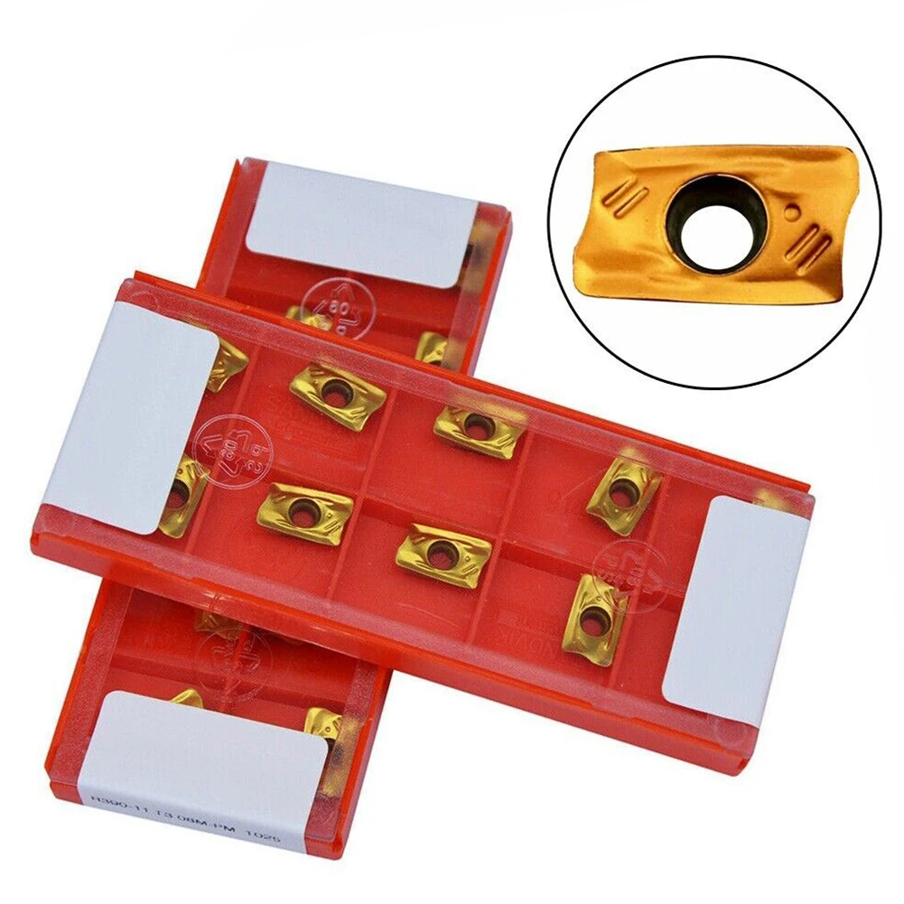 

Professional Grade Carbide Milling Blades 10pcs R39011T308MPM 1025 Insert Cutting Tool for CNC Lathe Cost Effective Choice