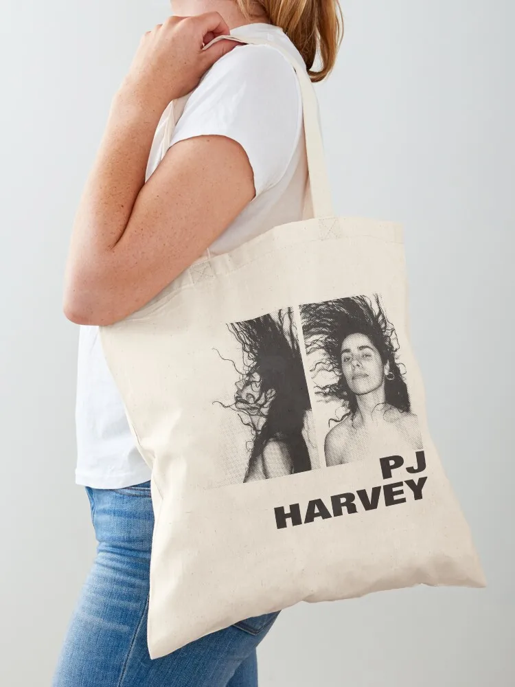 Réplica del bolso gráfico Pj Harvey, bolso grande, bolso de compras, bolsos de mano para mujer, bolso de mano para hombre