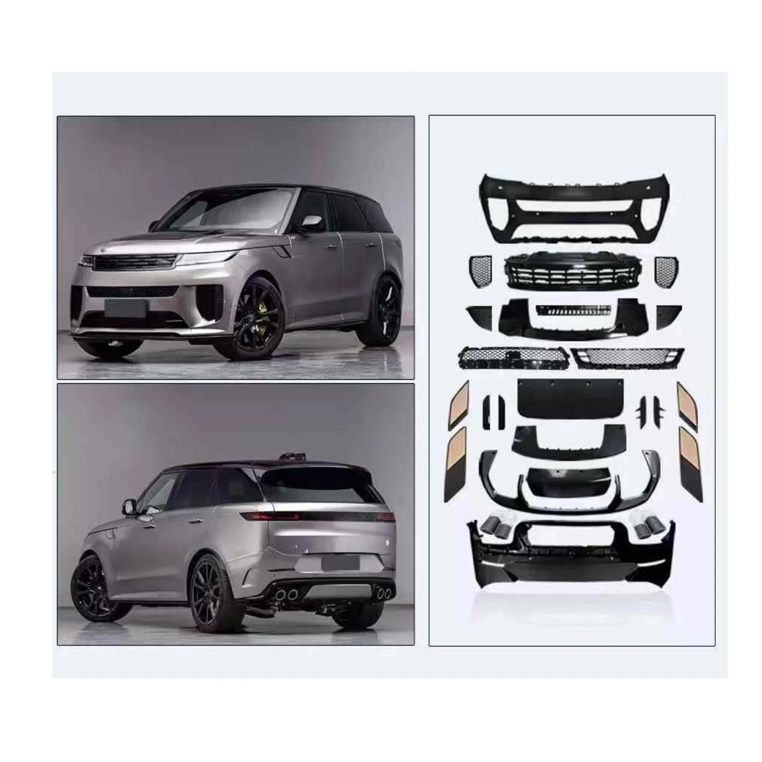 Abs  Body Kits for Land  Rover Range Rover  Sport 2024  Upgrade to SV Body Kits