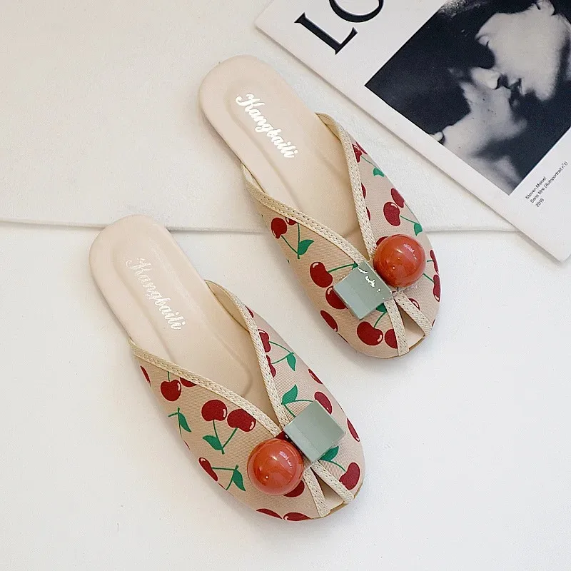 Woman Slippers Lady Home Slippers Casual Beach Flip Flops Thick Bottom Sandals Women Shoes 2024