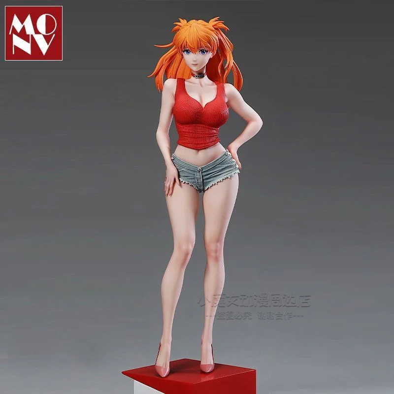 Anime trend gifts, GK model beautiful girl desktop ornaments, Asuka, Ayanori, pure desire figurines collectible