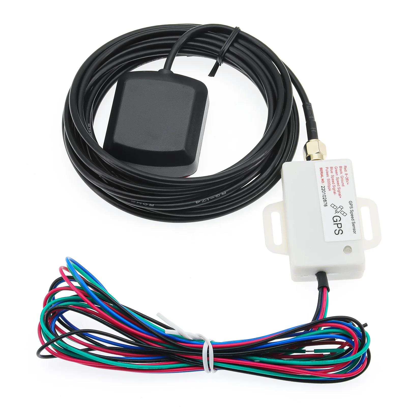 Universal GPS Speedometer Sensor Adapter Speed Meter GPS Antenna For Car Truck Boat Mini GPS Speed Sender For Speed Gauge