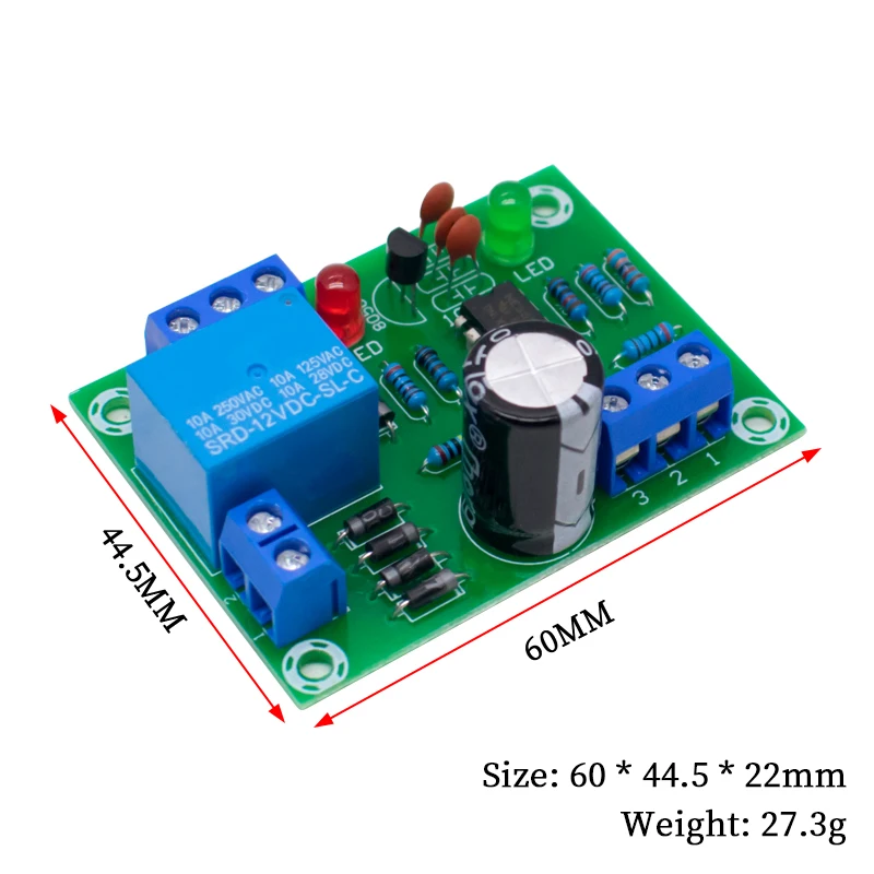 Water Level Controller Switch Liquid Level Sensor Module Automatically Pumping Drainage Protection Controlling Circuit Board