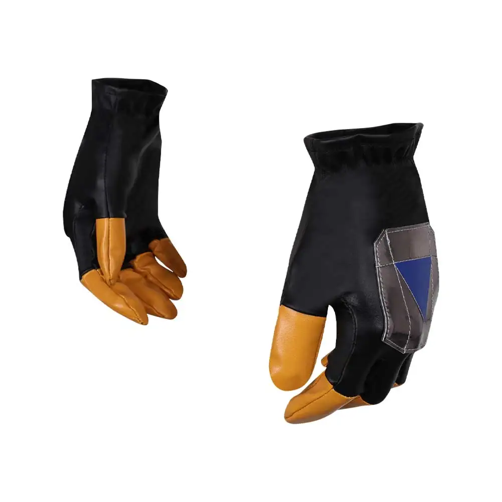 Guantes de Cosplay Din Djarin Space Battle Roleplay Knight Finger Covers para hombres adultos, accesorios de disfraz de Carnaval de Halloween, regalos