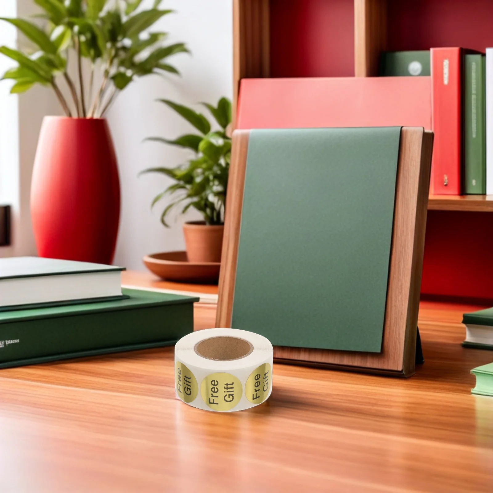 

1000Pcs Free Gift Stickers Small Business - Self Adhesive Round Customer Appreciation Labels for Packaging Sealing Stickers Bulk