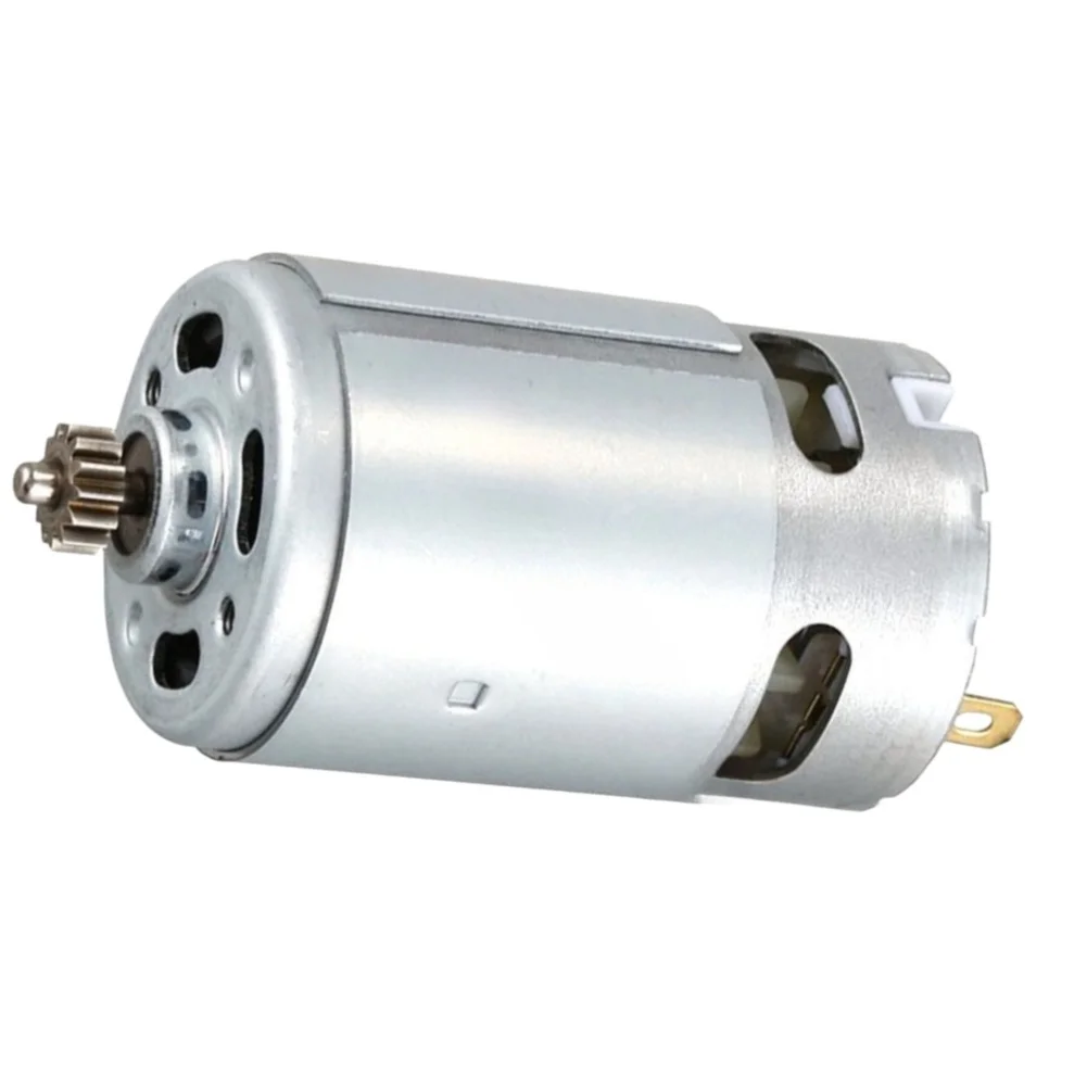 12V DC Motor 13 Teeth Metal Replacement Part 2609199258 For Cordless Drill Driver Power Tool High Performance Silver
