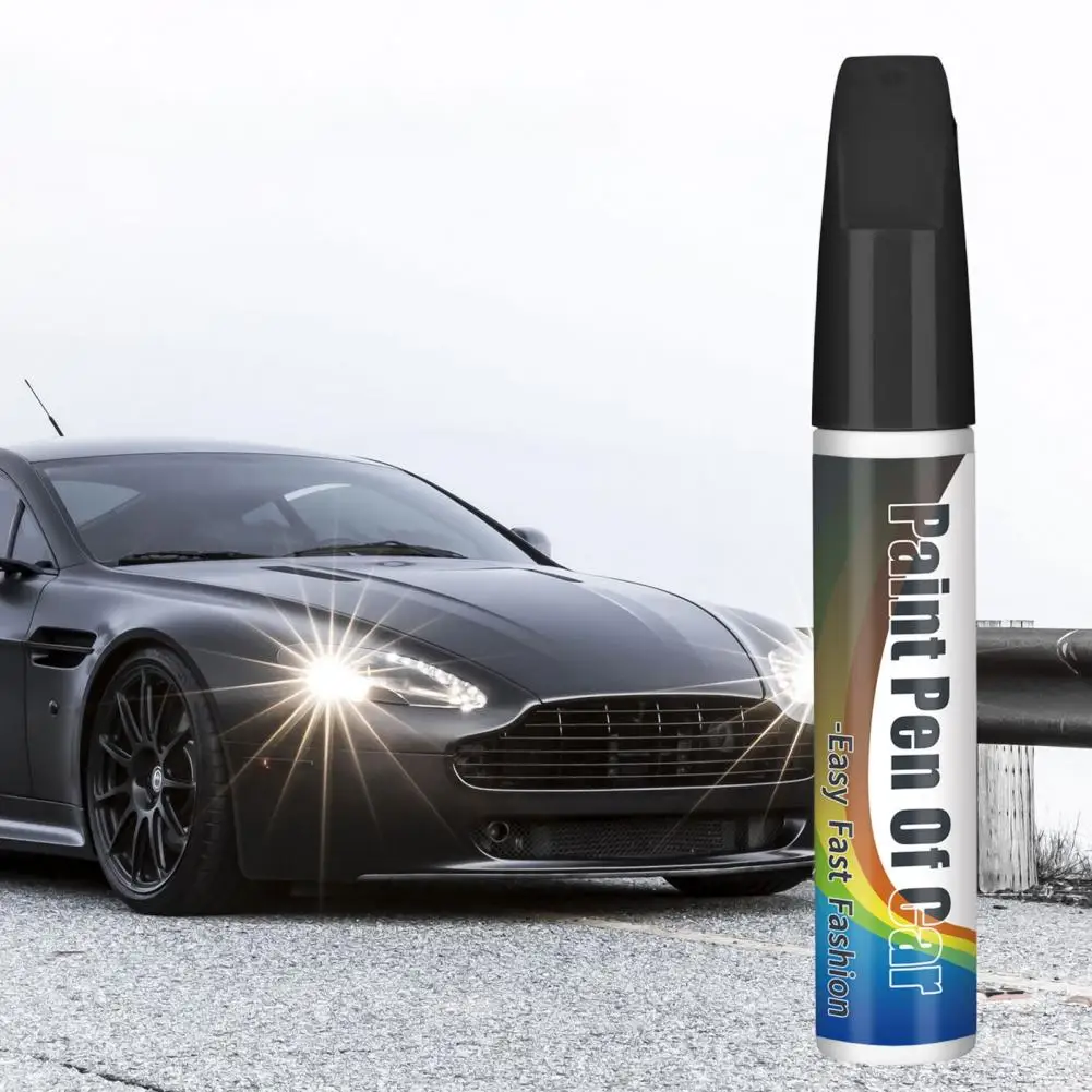 Car Scratch Repair Pen, Touch Up Paint Marker for Auto Body Scratches, Quick Dry Color Matched Repair Pen for Cars Bikes Boats