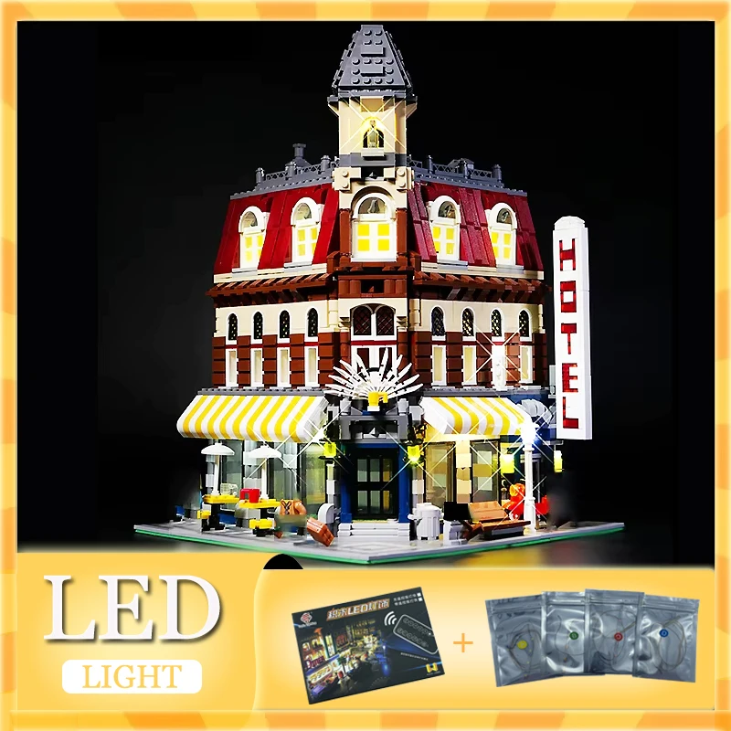 DIY LED Light Kit For LEGO 10182 Cafe Corner Building Blocks (Only LED Light,Without Blocks Model)