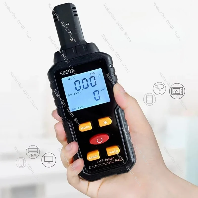 

S8602 digital electromagnetic radiation tester