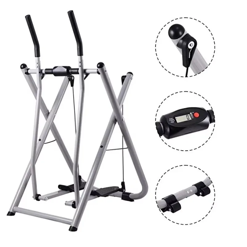 

Air Walker Elliptical Glider Total Body Low-Impact Home Gym Fitness Exerciser