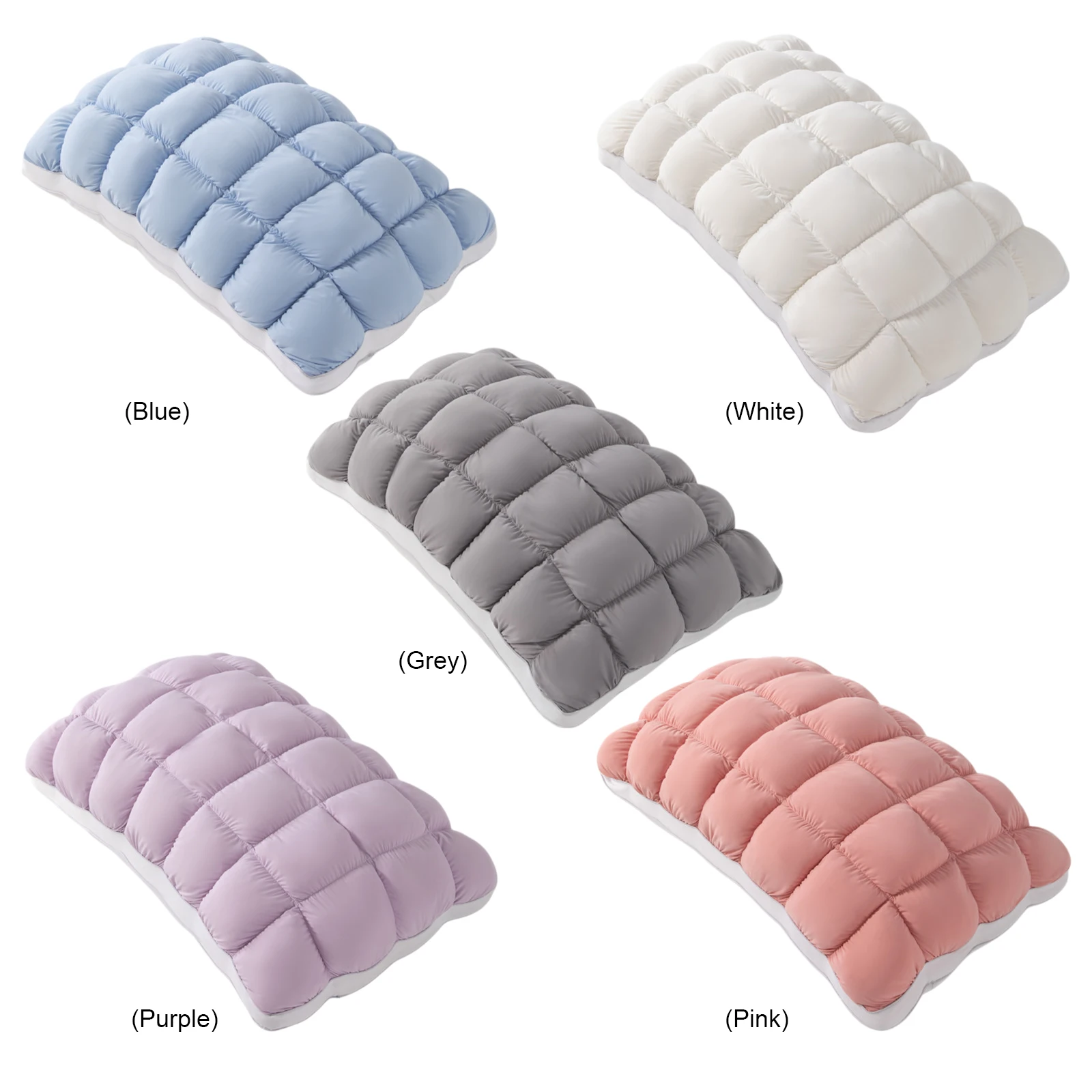 Bread Shape Cooling Pillow High Resilience Polyester Fiber Neck Support Side Sleeping Pillow view 5