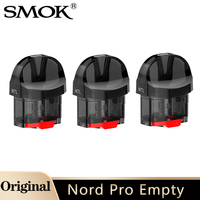 Original SMOK Nord Pro Empty Pod Cartridge 3.3ml fit Nord Coil/Nord Pro-Meshed Coil Series for Nord Pro Kit  E Cigarette