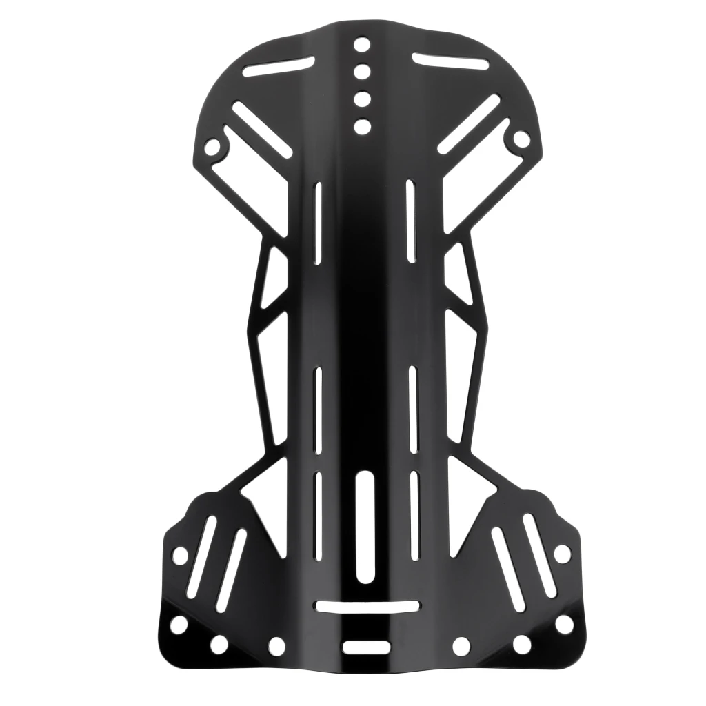 Aluminum Scuba Dive Backplate Technical Diving BCD Plate Back Harness Hardware for Lift Bag