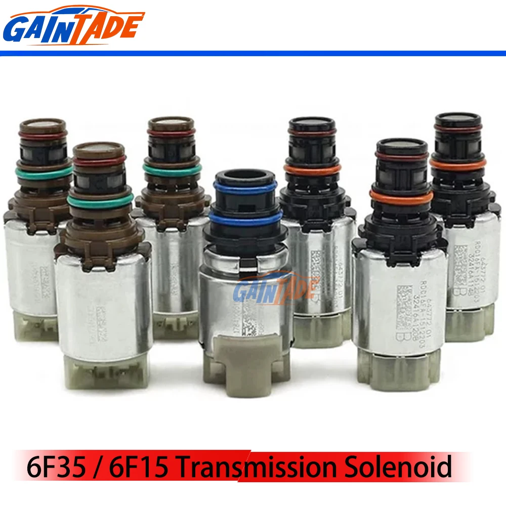 6F35 6F15 Transmission Solenoid Valve Kit For Ford Mondeo Kuga Escort For Mazda Tribute For Mercury Mariner Milan 6-speed 6R80