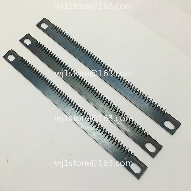Automatic vertical packaging machine, tea machine accessories, cutting blade, wavy sawtooth, straight toothed saw blade