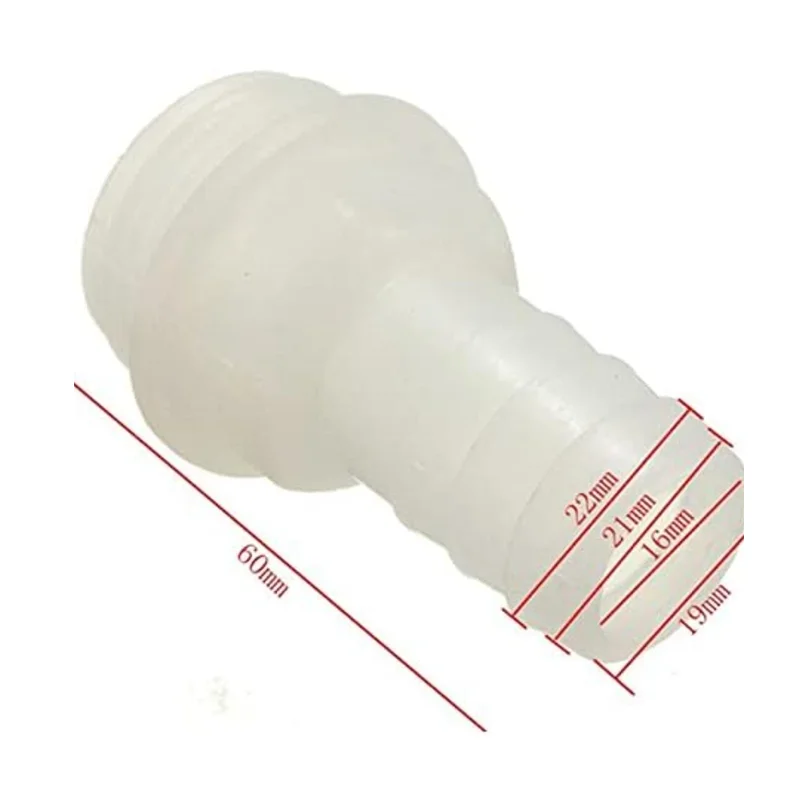 

Комплект трюмного насоса 19 мм: практичный фитинг для сквозного монтажа, соединительный шланг