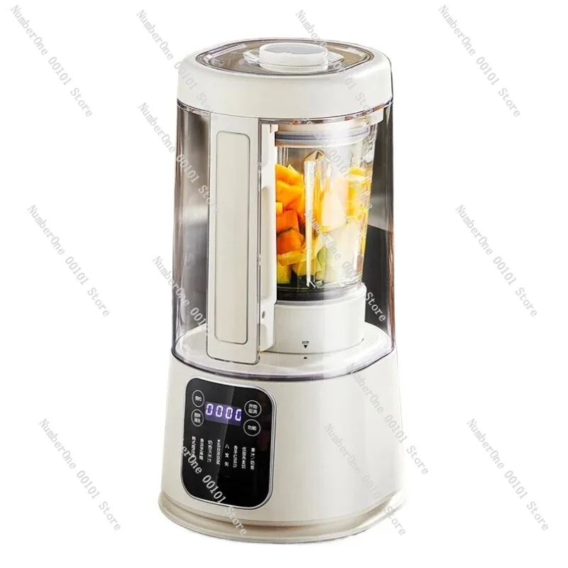 High Speed Blender with 1.5L Intelligent Heating Noise Reduction and One-Button Cleaning for Soy Milk Juicing Cook 220V