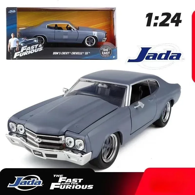 Jada 1:24 1970 Chevrolet Chevelle SS High Simulation Diecast Car Metal Alloy Model Car Toys for Children Gift Collection J193