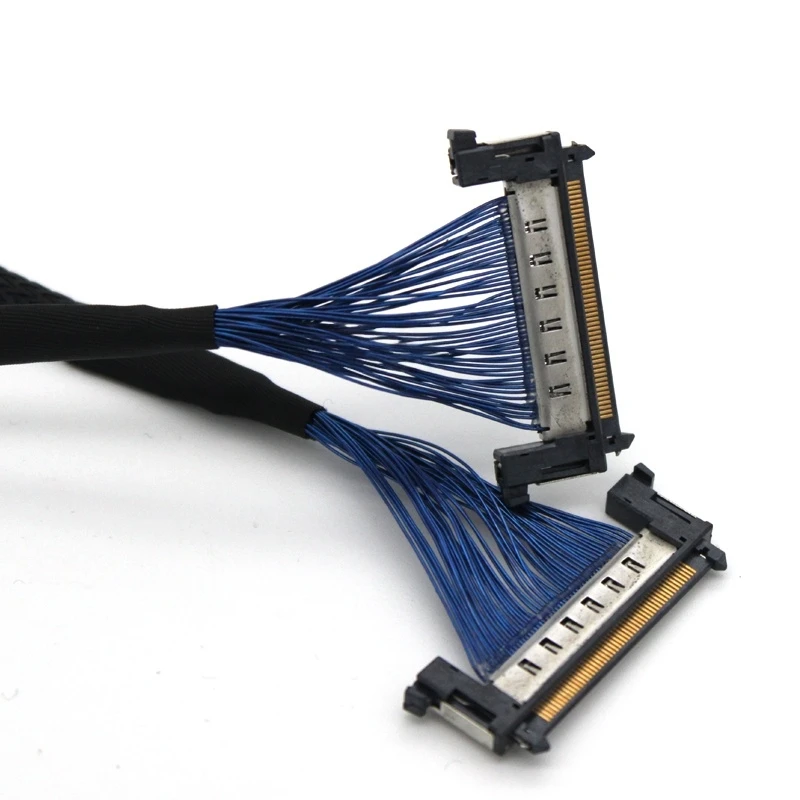 

JAE coaxial ultra-thin screen line FI-RE51p 41p HD screen line 4k signal test connection line is reversed in the same direction