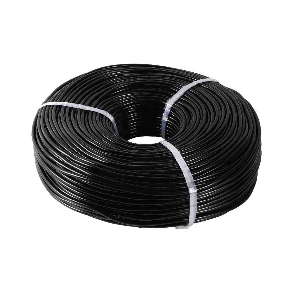 200m ID 4mm OD 7mm Agricultural Water Hose Garden Drip Irrigation Pipe Watering PVC Tube Hose