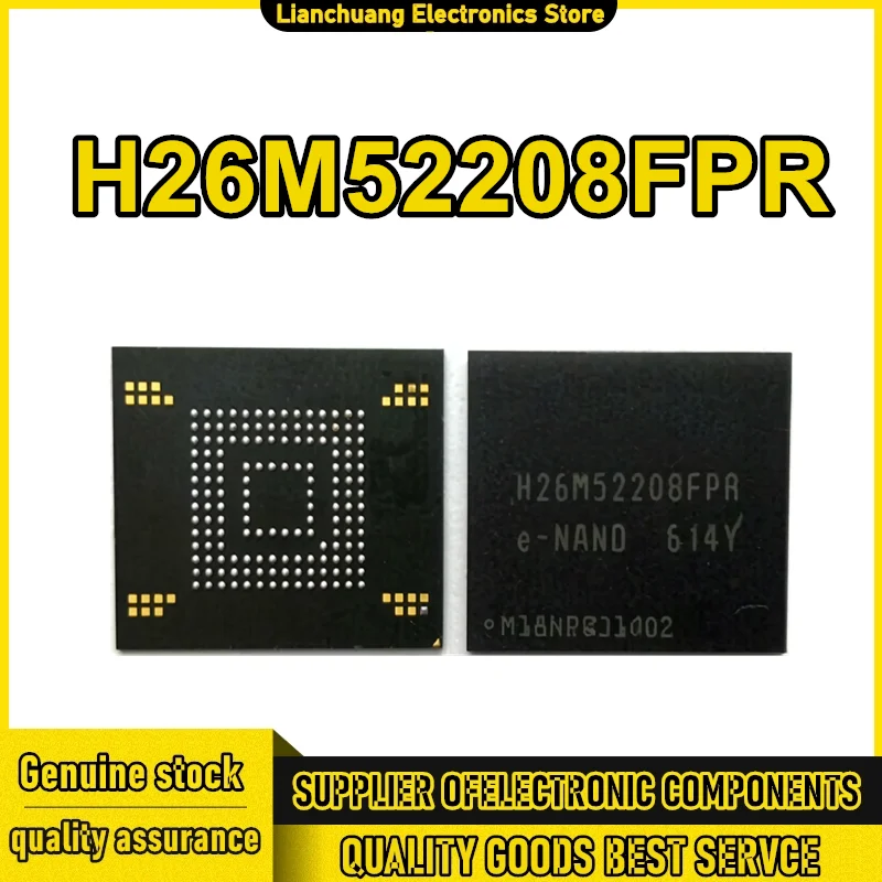 H26M52208FPR 16GB 153 Ball 5.1 Version EMMC 0-10 Flash Memory IC New Original in Stock