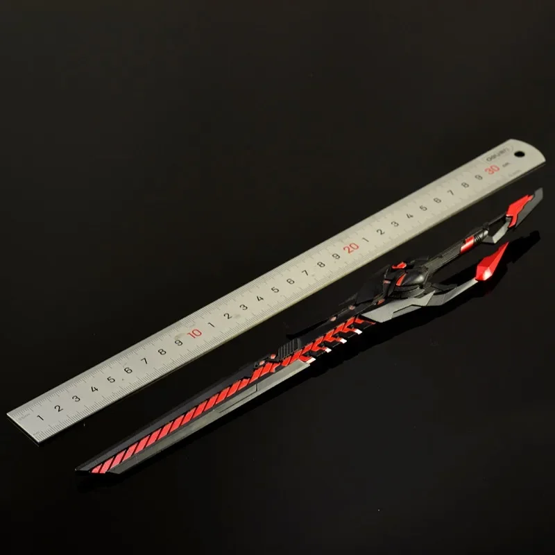 Modèle d'arme de la série 9 Blood Shadow pour garçon, Sword of Anime Swallowed Star, Full Metal Craft, Peripharrate, Luo Feng, Gift Boxes, 30cm