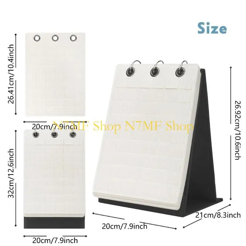 N7MF منضدية ورأى بروش رف شاشة دوران متعدد المستويات ديكور المنزل