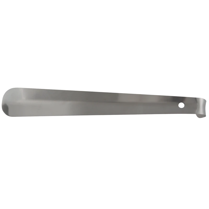 Hot Stainless Steel Extra Long Handled Shoe Horn Shoe Lifter Durable Tool Silver, 30Cm/11.8Inch