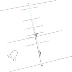 Yagi Antenna Dual Bands 2m 70cm VHF UHF High Gain 8 Elements GMRS Vertical Base Aerials for HAM Amateur Repeater Satellite Tools