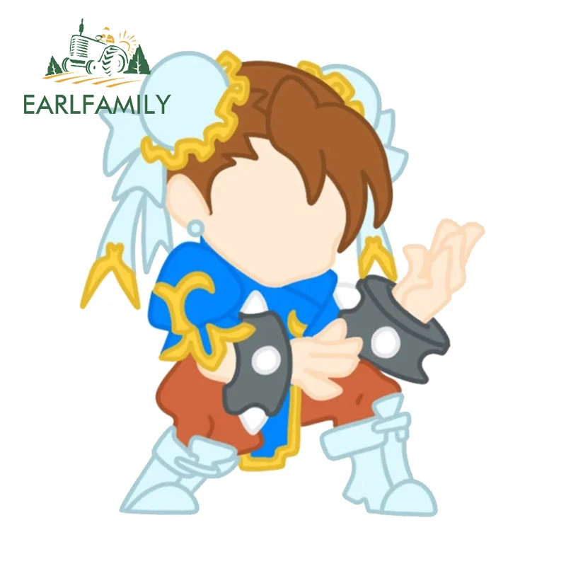 EARLFAMILY 13 سنتيمتر X 11.3 سنتيمتر لشخصية ألفا III ملصقات السيارات الكتابة على الجدران الفينيل سيارة التفاف ملصق مائي ويندوز دراجة نارية اكسسوارات
