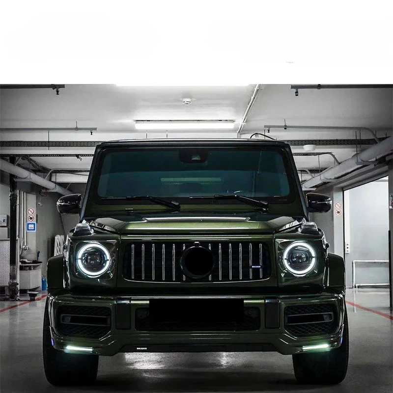 

G-Class 2019-2022 Year W464 W463a Front Lip For Faceift Car PP Front Lip Spoiler Front Bumper Splitter for w464 G63 Body Parts