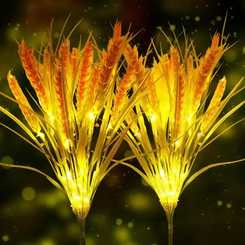 

LED Solar Wheat Ears Stake Lights Outdoor Decoration Lawn Lamp Landscape Lighting For Garden,Lawn,Yard,Terrace,Balcony,Pathway