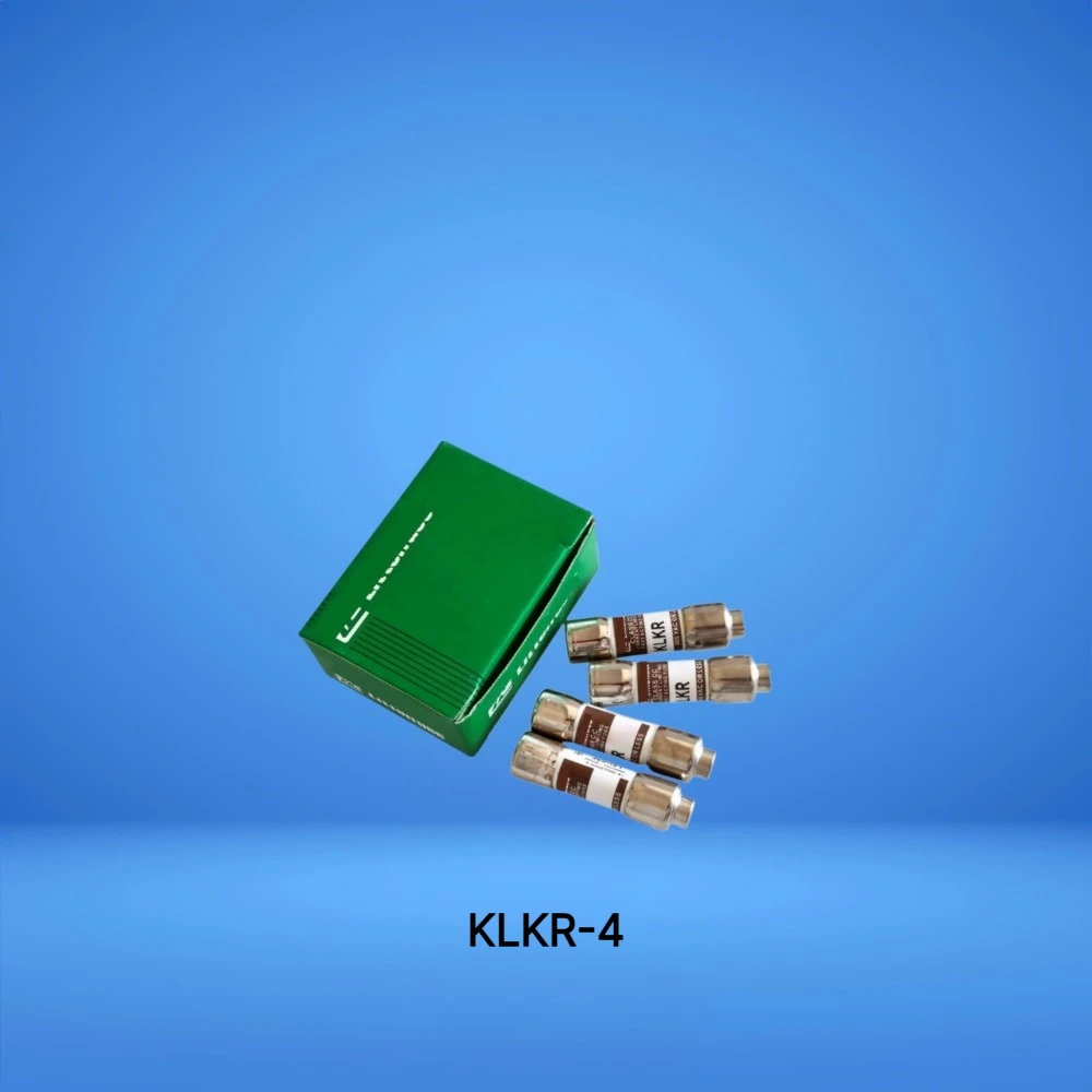 KLKR-4 Fast Acting Cartridge Fuse 4A 600VAC Circuit Protection 【10-Pack】 OEM