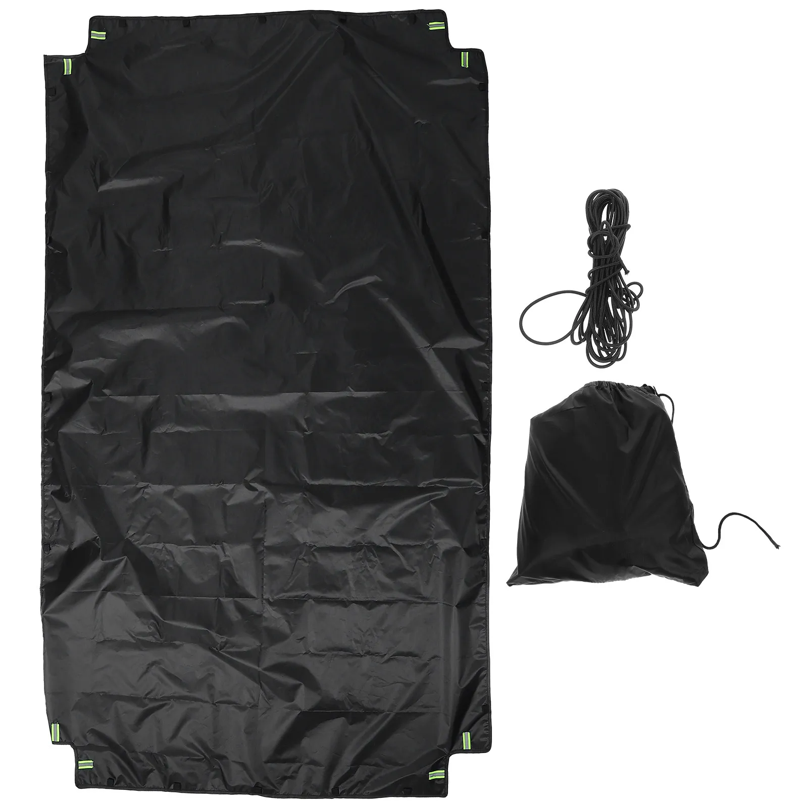 

Oxford Fabric Pickup Truck Bed Cover Heavy Duty Waterproof Windproof Sun Rain Protector Outdoor Trailer Accessory Cover