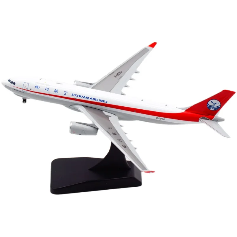 Diecast 1:400 Schaal China Sichuan Airlines LH4146 A330-200F B-308Q Legering Vliegtuigen Model Collection Souvenir Display Ornamenten