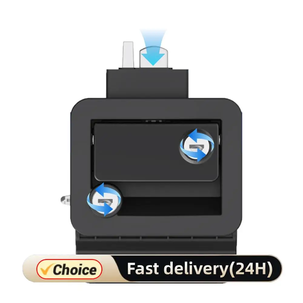 

Camper Door Handle Latch with Paddle Deadbolt RV Paddle Entry Door Lock Camper Door Lock for Camper Travel Trailer Cargo Hauler