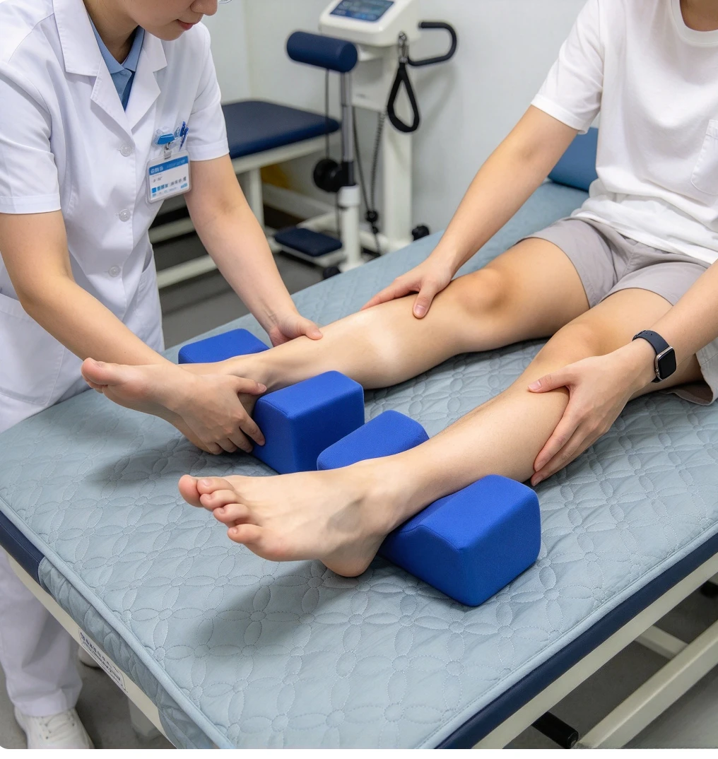 1 Pair Foot Elevator Support Pillow, Ankle Anti‑Bedsore Cushion Leg Rest Elevating Pad Support and Pillow for Surgery, Injury