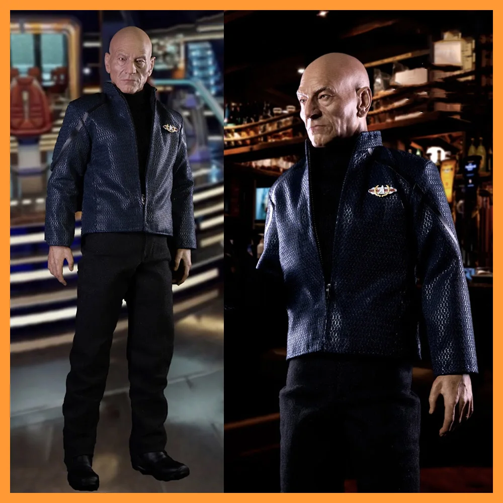 

In Stock EXO-6 Star Trek 1/6 Scale Male Soldier Picard Pickup Full Set Model 12 inches Action Figure Doll Toys for Fans Collect