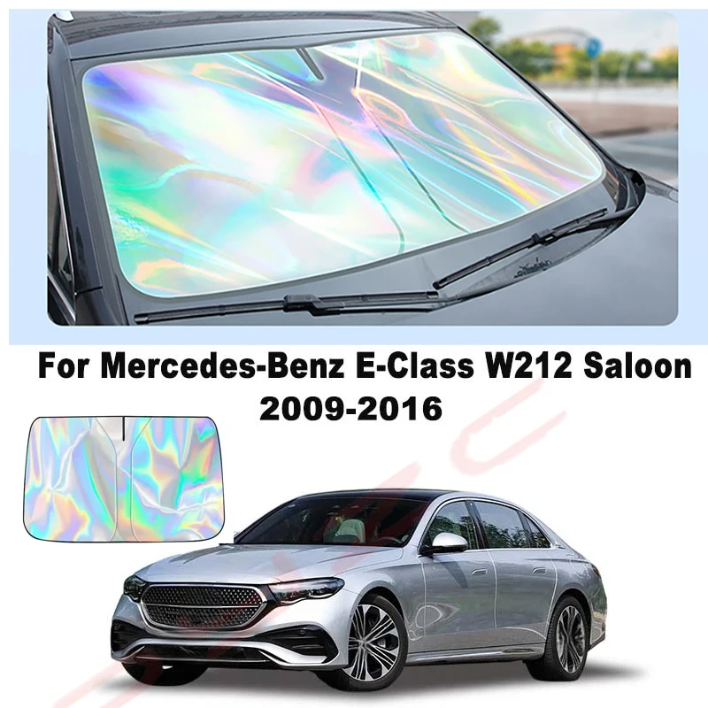 

For Mercedes-Benz E-Class W212 Saloon 2009-2016 Car Windshield Sunshade Cover Front Window Sun Shade Visor Auto Interior