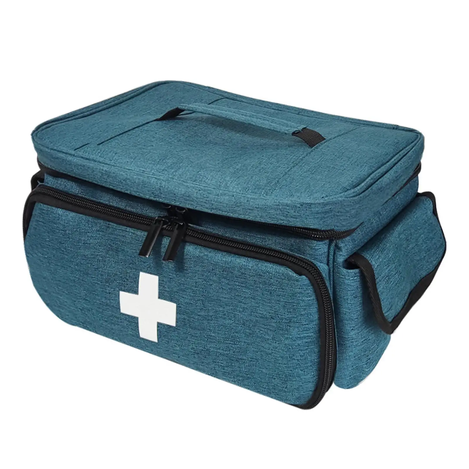 Empty First Aid Bag Home First Aid Storage Box for Hiking Travel Camping